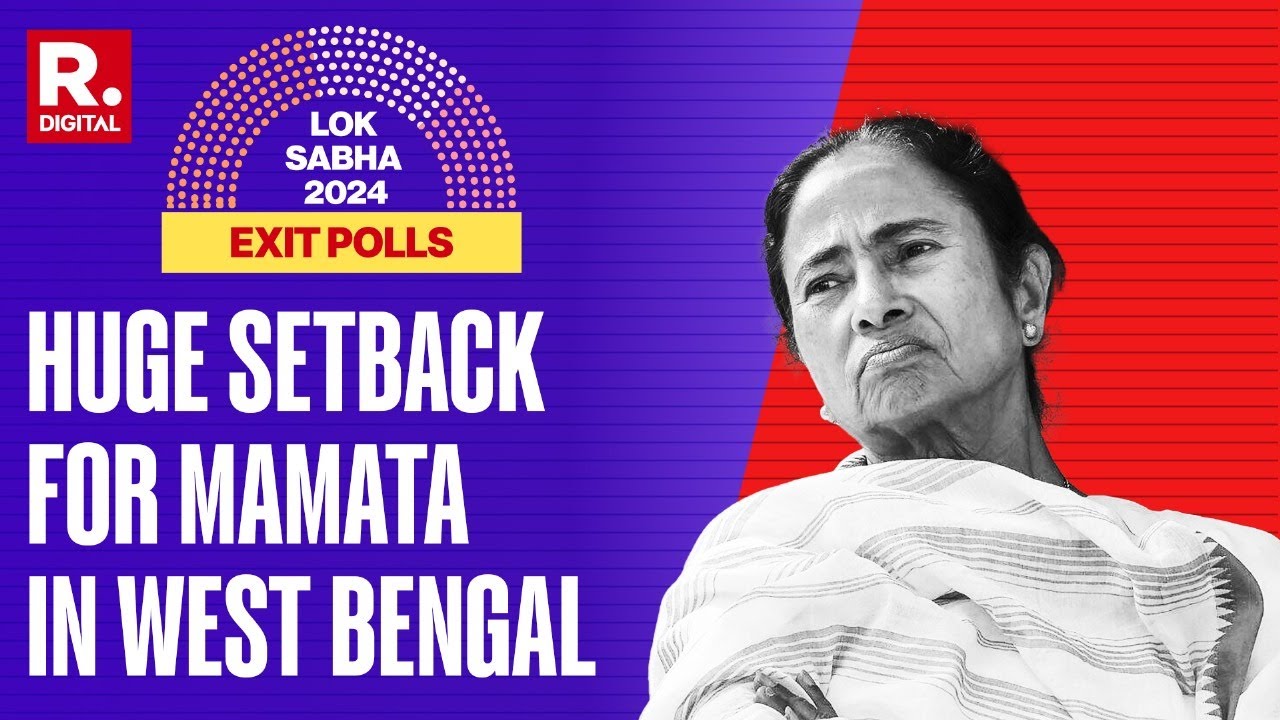 Exit Poll Results Of West Bengal | Bengal Exit Polls: BJP Marginally Ahead Of Trinamool
