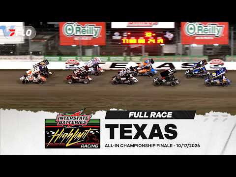 FULL RACE: All-In Championship Finale | High Limit Racing at Texas Motor Speedway 10/17/2026 - dirt track racing video