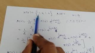 IDFT using Direct and Twiddle factor method