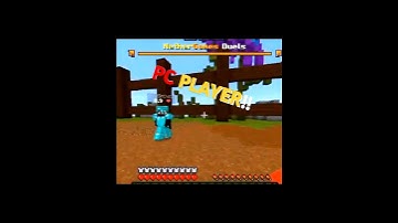 Minecraft PVP😶 #minecraft #shorts #pvp #nethergames #duel