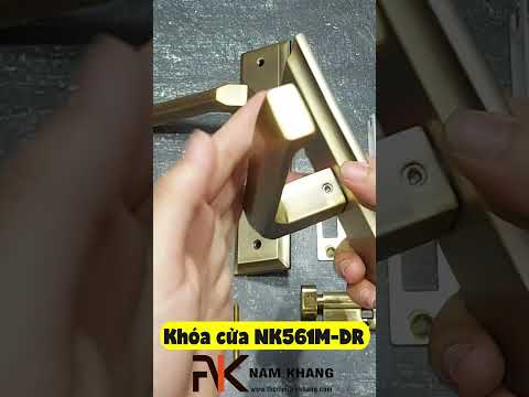 Kh&oacute;a Cửa Ph&ograve;ng M&agrave;u Đồng R&ecirc;u NK561M-DR