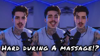 Getting Hard During a Massage!?