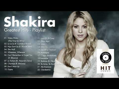 Shakira - Greatest Hits Playlist - YouTube