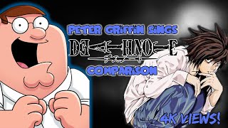 Peter Griffin Death Note Opening Vs Original Death Note Opening (FULL VERSION)