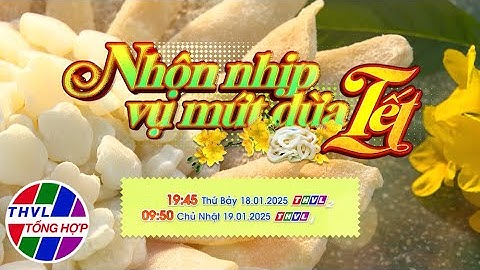 Nhịp sống đồng bằng: Nhộn nhịp vụ mứt dừa tết | Trailer