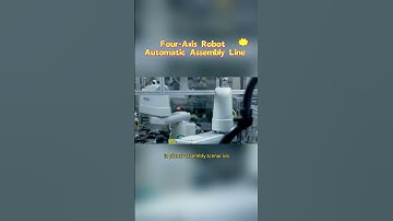 Automatic assembly machine with 4-axis robot | Automated assembly system
