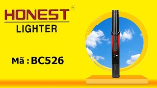Bật lửa khò 1 tia cao cấp mạnh mẽ Honest BC526 giá cực rẻ