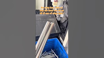 Chiếc máy cắt laser cnc gia công ống hộp đa năng  #catlaser #lasercnc #laser3d #lasercuting