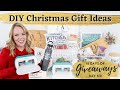 Easy DIY Christmas Gift Ideas &amp; Day SIX of 12 Days of Giveaways