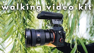 Elevate Your Walking Videos: Best Gear! Sony A7IV, 16-35 G Master & Sennheiser MKE 440