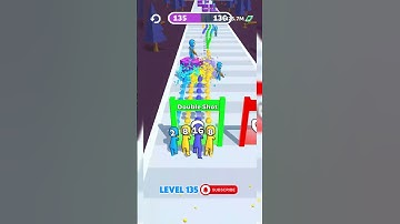 Merge Grabber Level 135 - Epic Merge Domination! ⚡🔥 | #MergeGrabber #GamingShorts #ViralGaming