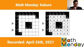 Math Monday: Kakuro