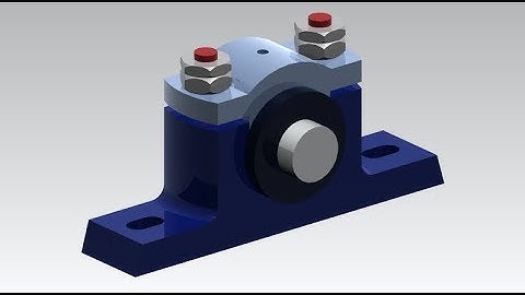 Plummer Block | Nx | part Design And Assembly
