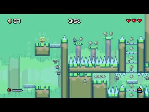 Mutant Mudds Super Challenge on PS5 - 100% Full Playthrough, Find and Unlock All Secret Characters