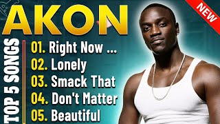 Download Lagu BEST OF AKON SONGS _ GREATEST EVER HITS _ American vibes 🎶 Lonely, Smack That, Right Now #akon #rnb MP3