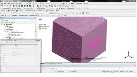 ANSYS Semi Elliptical Crack Simulation