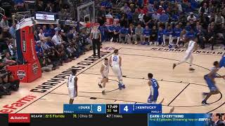 Zion Williamson's first shot at Duke: A swish from the 3-point line.