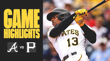 Ke’Bryan Hayes Drives in Three Runs for a Third Straight Game | Braves vs. Pirates (8/10/23)