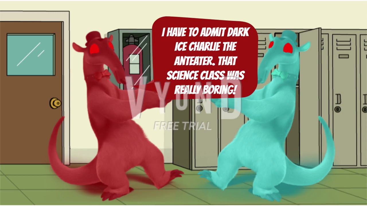 Dark Ice Charlie The Anteater and Dark Fire Charlie The Anteater ...
