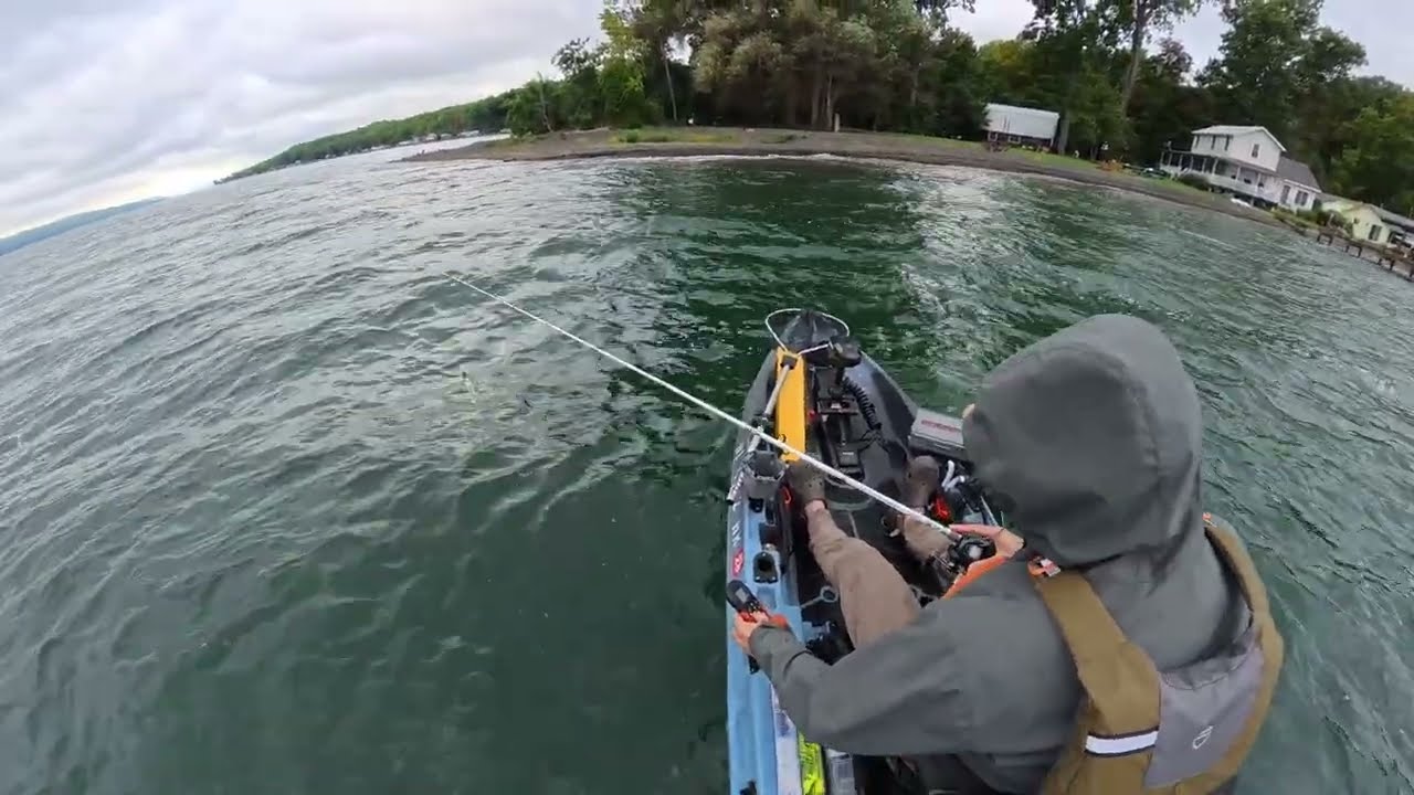 Seneca Lake kayak bass fishing 9/21/2026