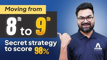 Moving from 8th to Class 9? Use This Secret Strategy to Score 98% with Smart Subject Transitions!