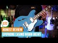 Epiphone Casino Goldtop Guitar Review by Sweetwater - YouTube