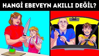 26 Bilmecede Hangi Ailenin Daha Az Zeki Olduğunu Tahmin Edebilir Misiniz?