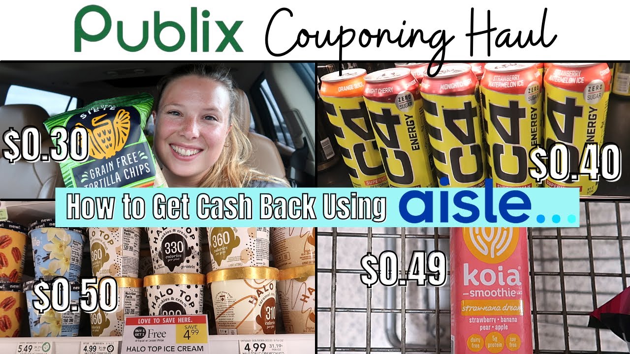 Couponing Haul At Publix Using Aisle How To Use Aisle Rebate 