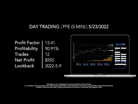 Day Trading $PFE / NYSE (Pfizer)