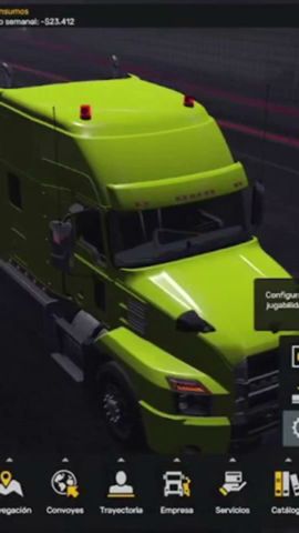 Encender luces en american truck #americantrucksimulator