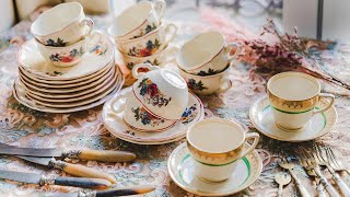 Shopping at Paris flea markets | Antique vintage hunting | Cute and beautiful tea cups