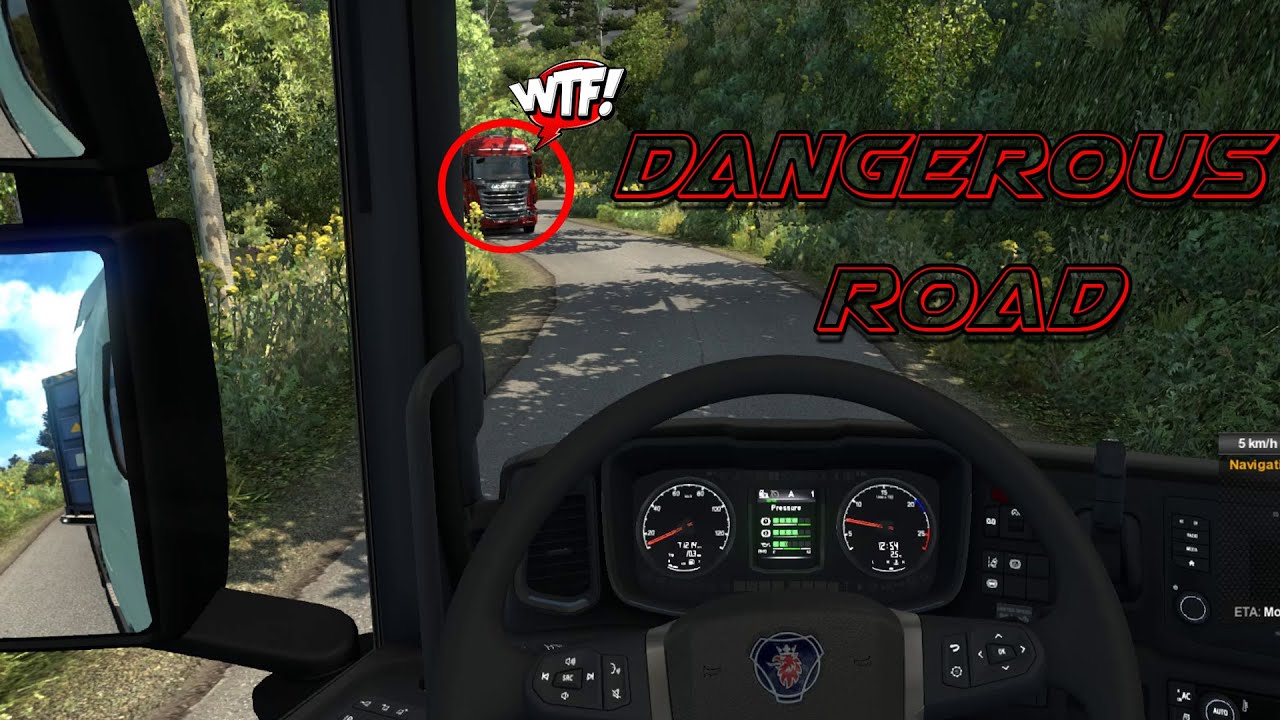 Peru Death Road Map Mod - ETS2 1.36 to 1.43