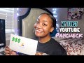 MY FIRST YOUTUBE PAYCHECK | HOW MUCH + STEPS!