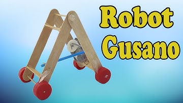 Cómo Hacer un Robot Gusano (Muy fácil de hacer)