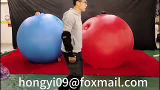 Blow Up The Inflatable Blueberry Ball Suit