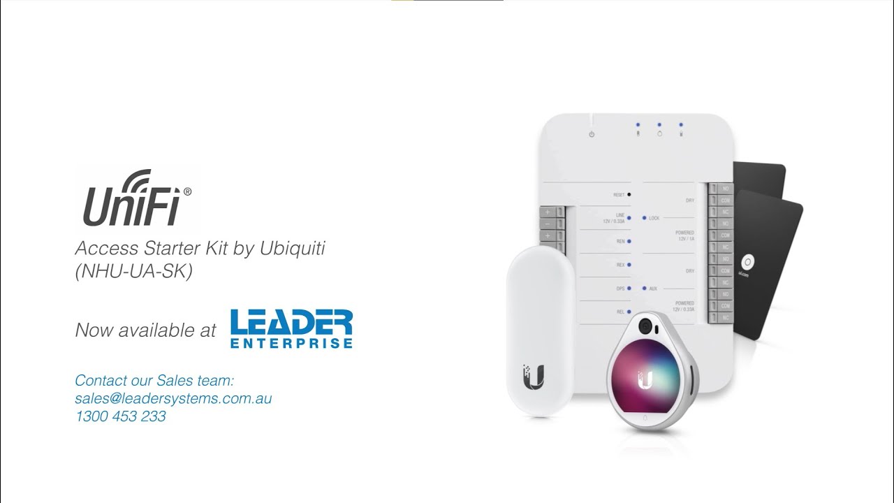 Unifi Access Starter Kit Unboxing YouTube