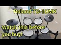 Roland TD-1DMK V-Drums - Things you need to know before you buy! How loud? How big?