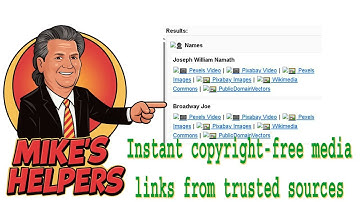Free Public Domain Media Finder – Find Copyright-Free Videos & Images Fast