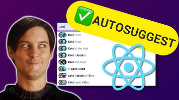 How I implement autosuggest now vs 3 years ago for my React app