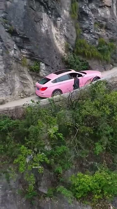 Jalan curam di pegunungan china #shorts #reels