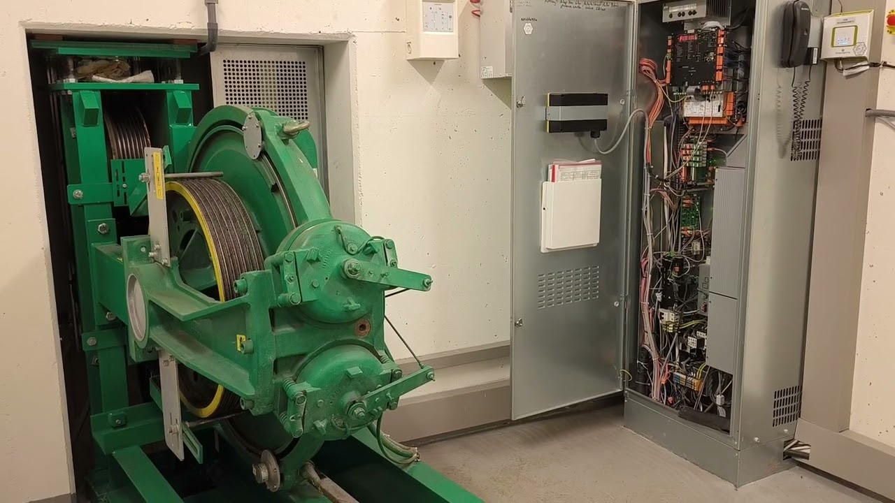 Kone Ecodisc MX18 Minispace Side Machine Arrangement