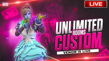 1v1 TDM CUSTOM ROOMS 🥵 || #1v1tdm #bgmi #livestream @youtubevenom7