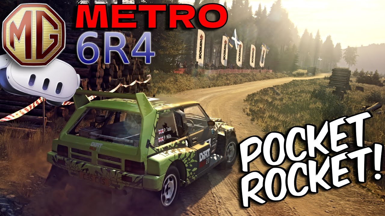 Dirt 2.0 MG Metro is a 4WD Group B-EAST! Fanatec - 3DRap - 