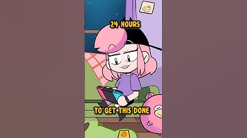 When you PROCRASTINATE ⏰😓😳 #shorts