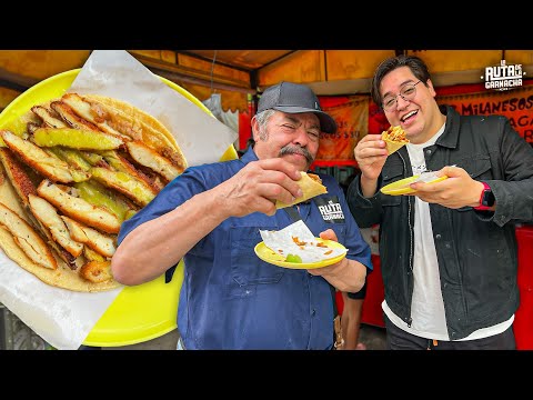 Video thumbnail: TACOS de MILANESA GIGANTES y muy DELICIOSOS