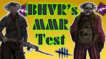 So BHVR Conducted an MMR Test for the Day - Dead by Daylight