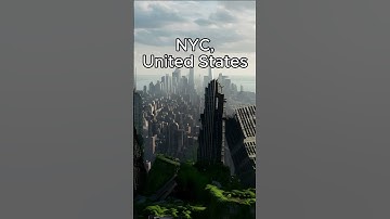 Crazy Post Apocalypse Cityscapes #dystopian #countries #cities #posthuman #shorts #youtubeshorts