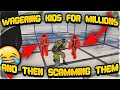 WAGERING SALTY PLAYERS AND THEN SCAMMING THEM (GTA 5 RP)