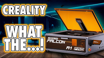 Creality Falcon A1 Pro Review - Bijna kapot. Bijna briljant. Compleet verslavend.