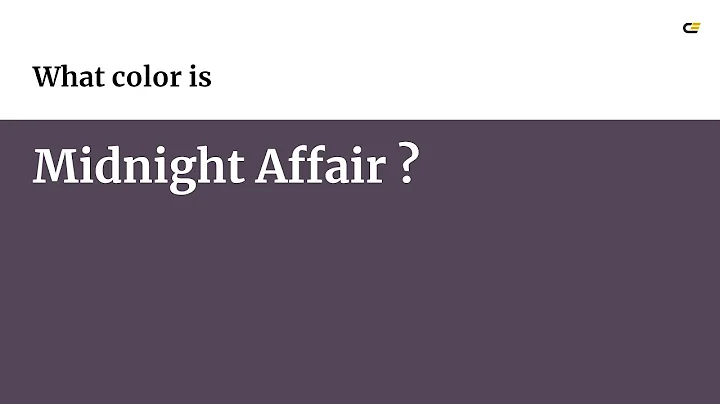 Midnight Affair color #534657 hex color - Violet color - Cool color 534657